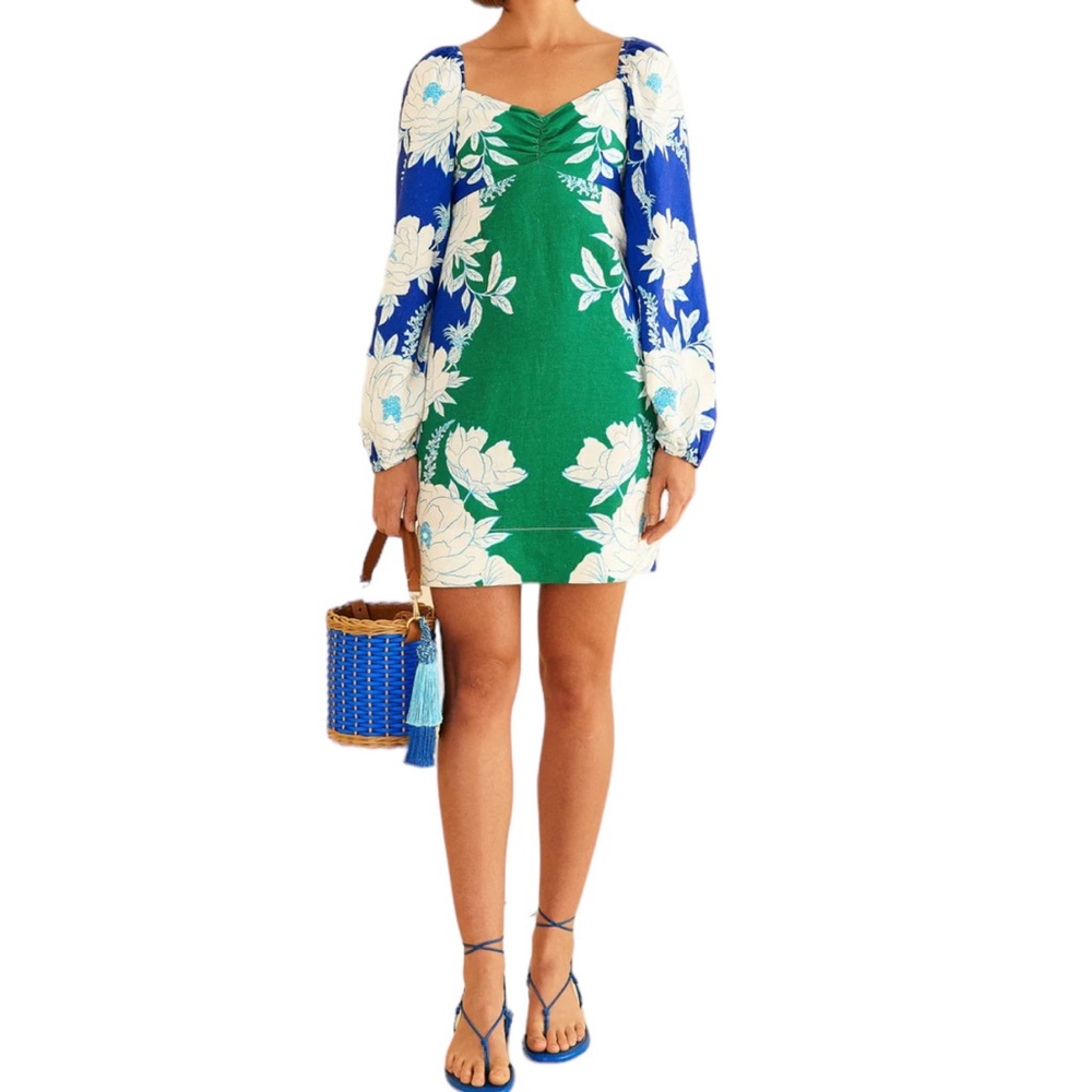 FARM Rio Soft Garden Mini Dress XL